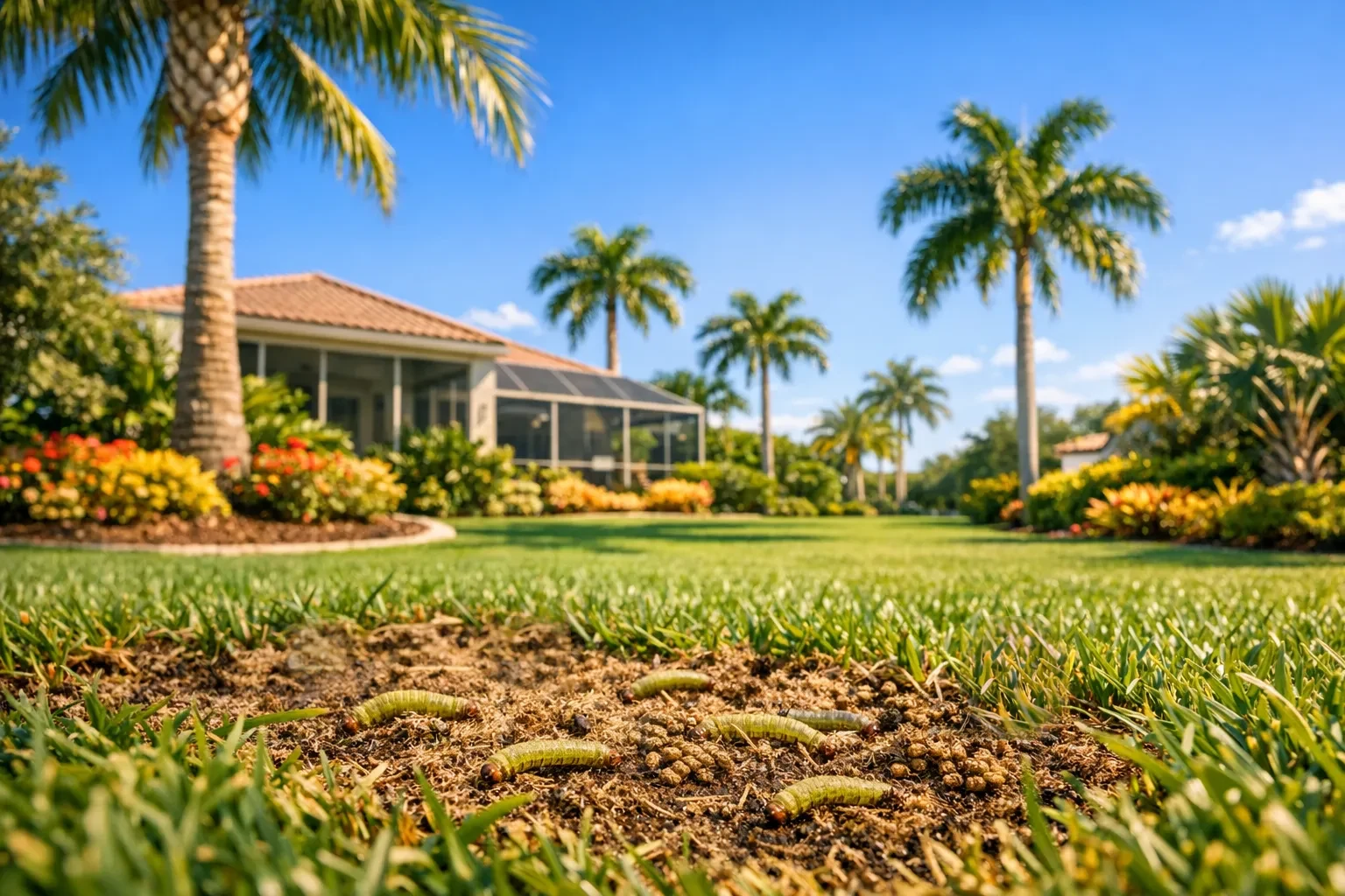 Tropical Sod Webworms in Sarasota Lawns: How to Tell