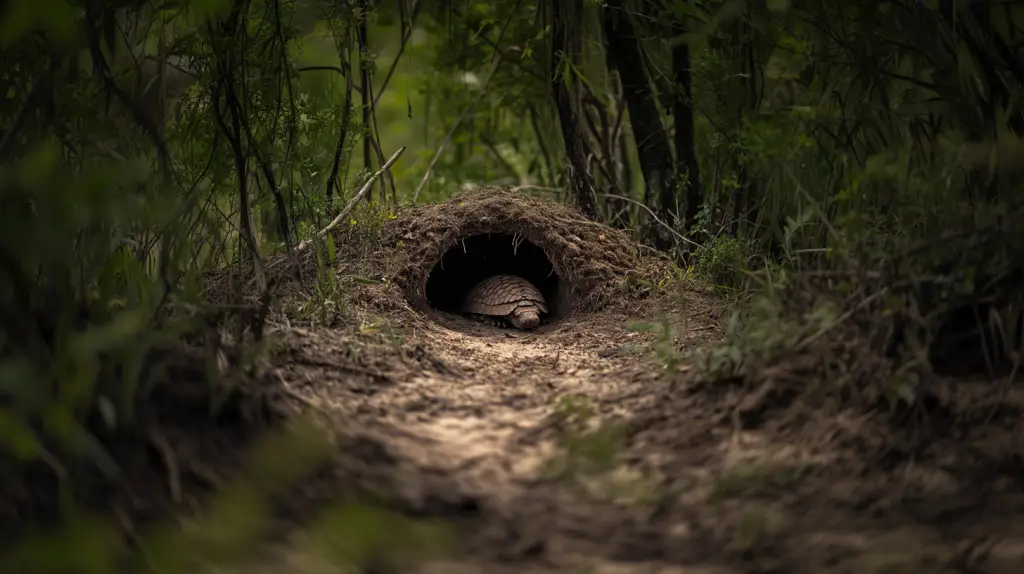 armadillo hole