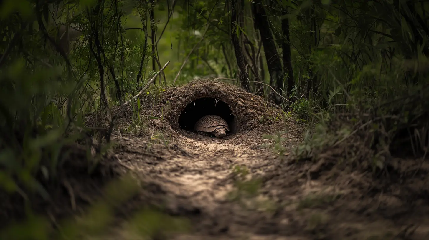 armadillo hole