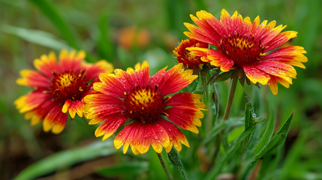 blanketflower gaillardia pulchella
