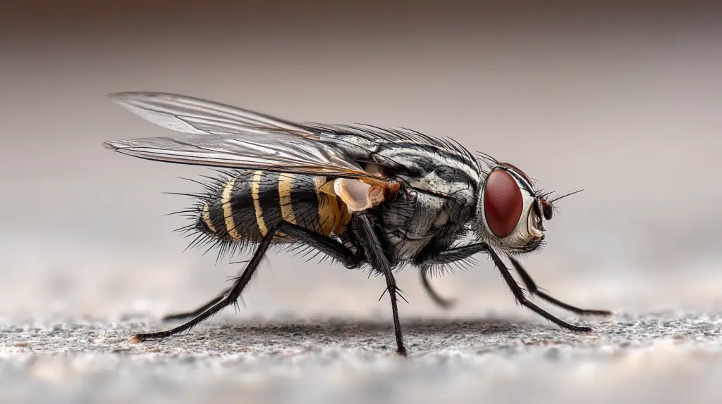get rid of house flies